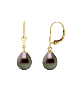 Atelier Victoire Promos Magasin 28 Boucles D'Oreilles Perles De Tahiti - Or - Arielle